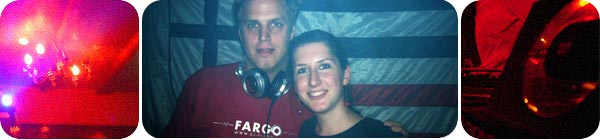 FARGO, Mischpult und Partypeople Bildleiste 